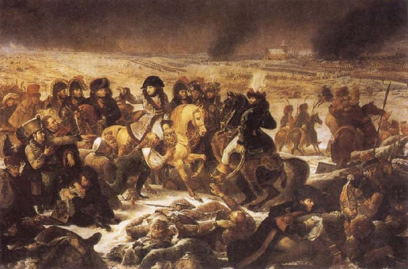 Baron Antoine-Jean Gros Napoleo on the Battlefield at Eylau